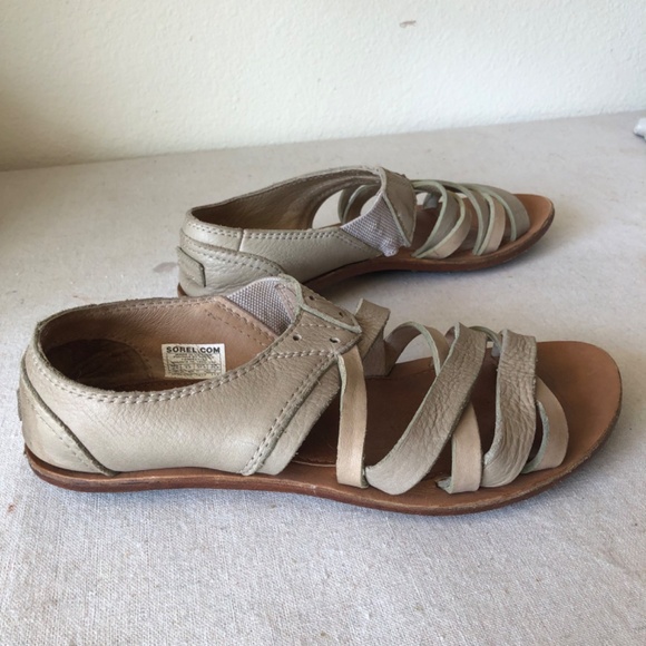 Sorel Lake shoe 7 light grey and tan - Picture 6 of 8